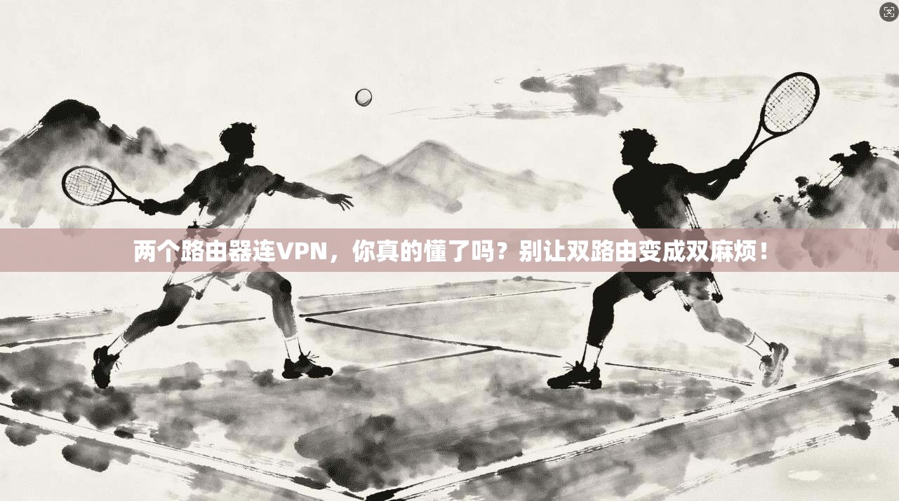 两个路由器连VPN，你真的懂了吗？别让双路由变成双麻烦！