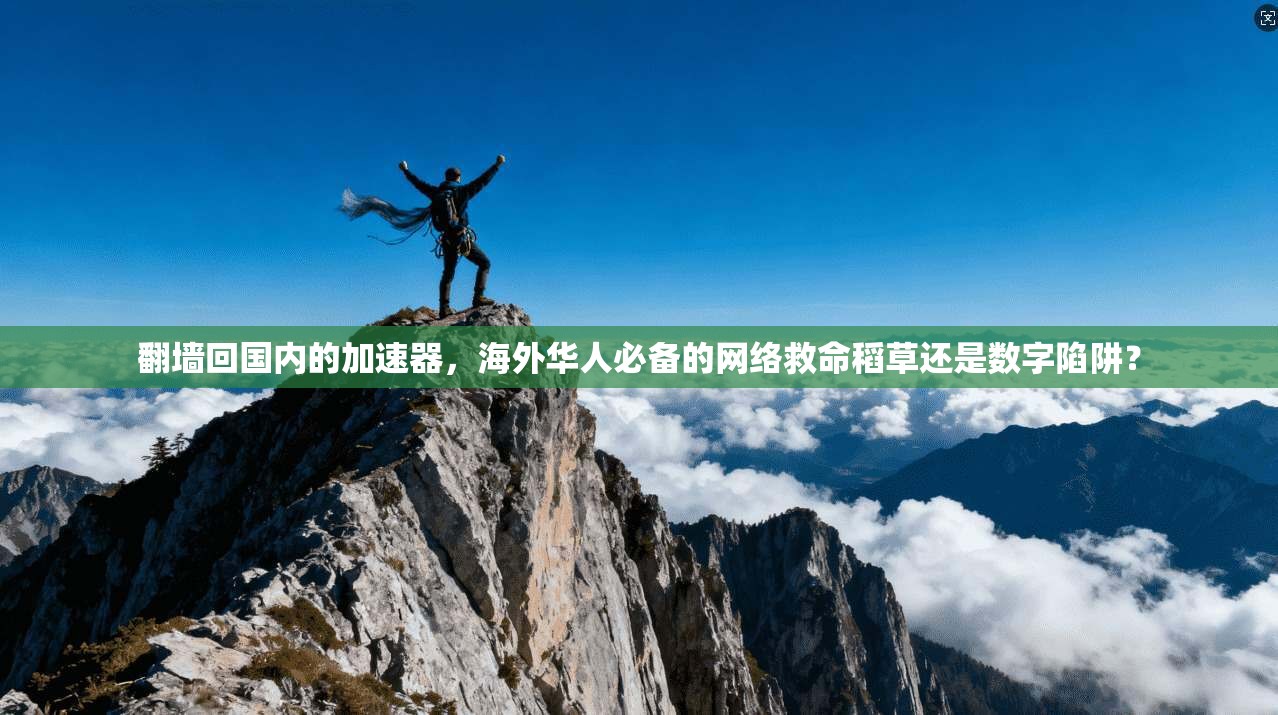 翻墙回国内的加速器，海外华人必备的网络救命稻草还是数字陷阱？