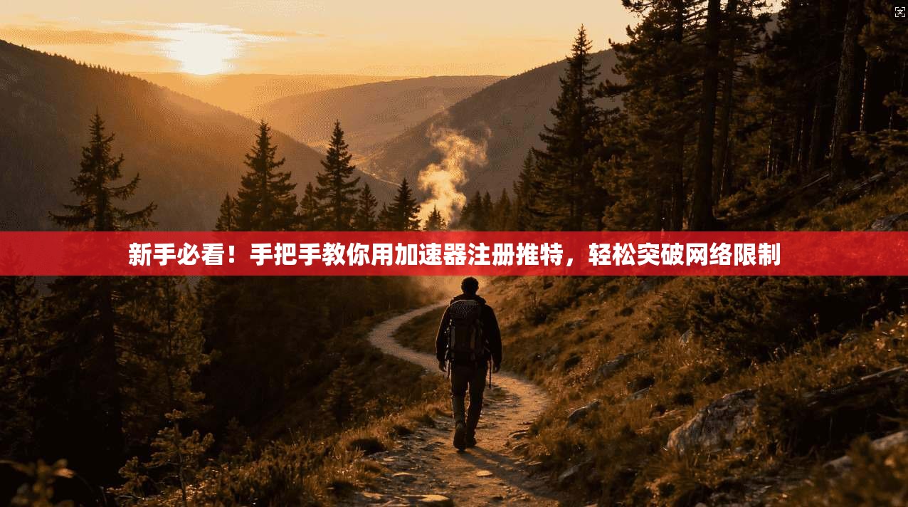 新手必看！手把手教你用加速器注册推特，轻松突破网络限制