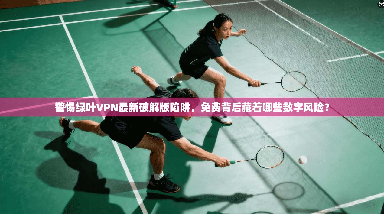 警惕绿叶VPN最新破解版陷阱，免费背后藏着哪些数字风险？