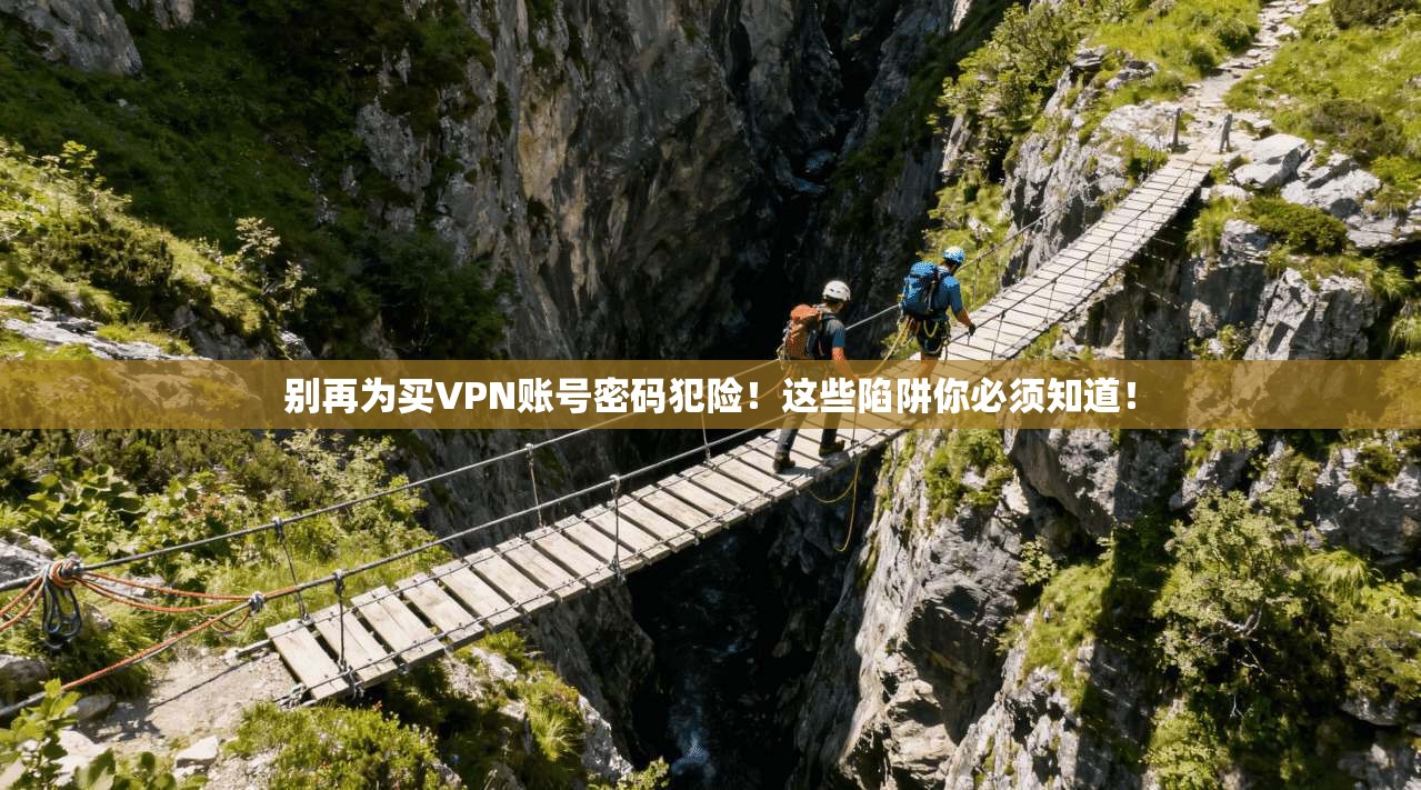 别再为买VPN账号密码犯险！这些陷阱你必须知道！