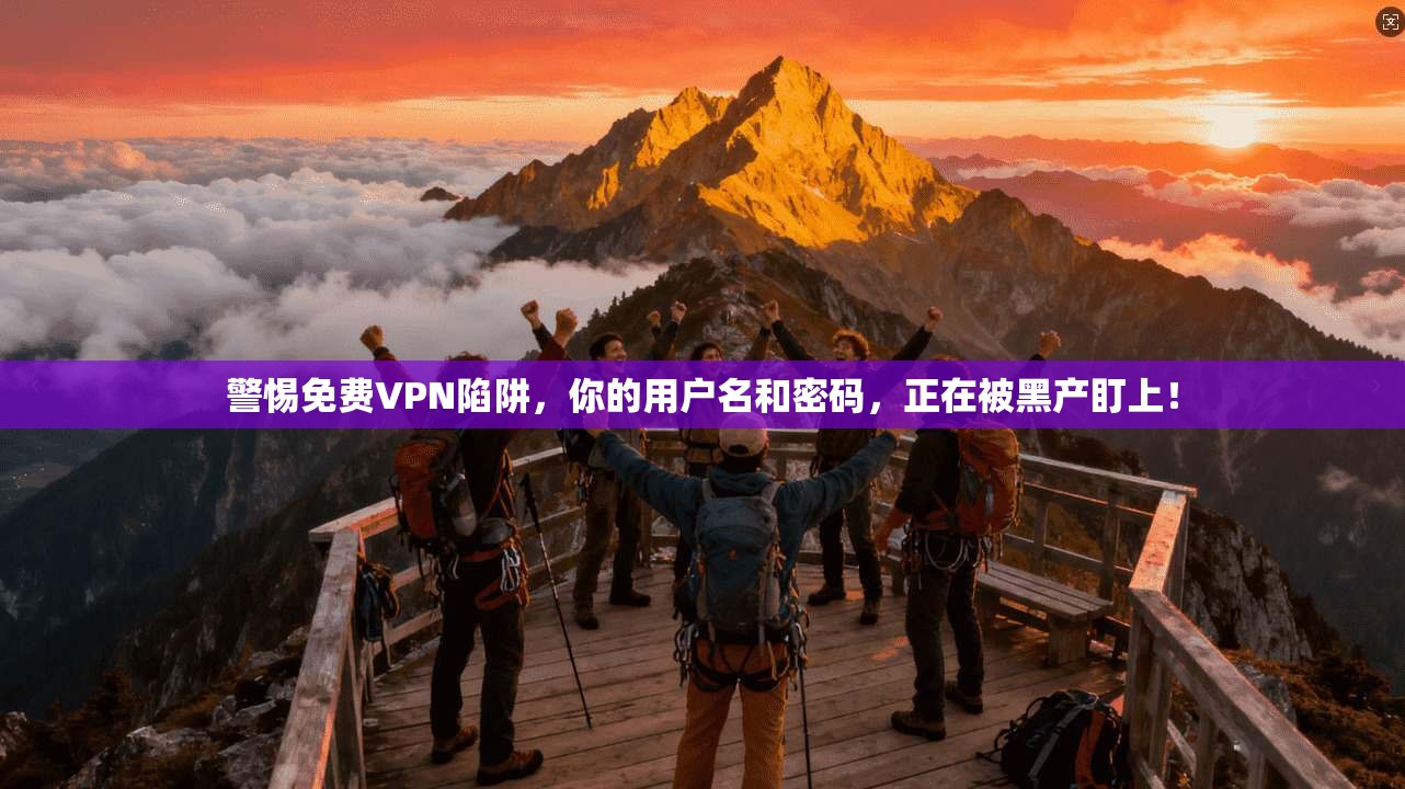 警惕免费VPN陷阱，你的用户名和密码，正在被黑产盯上！