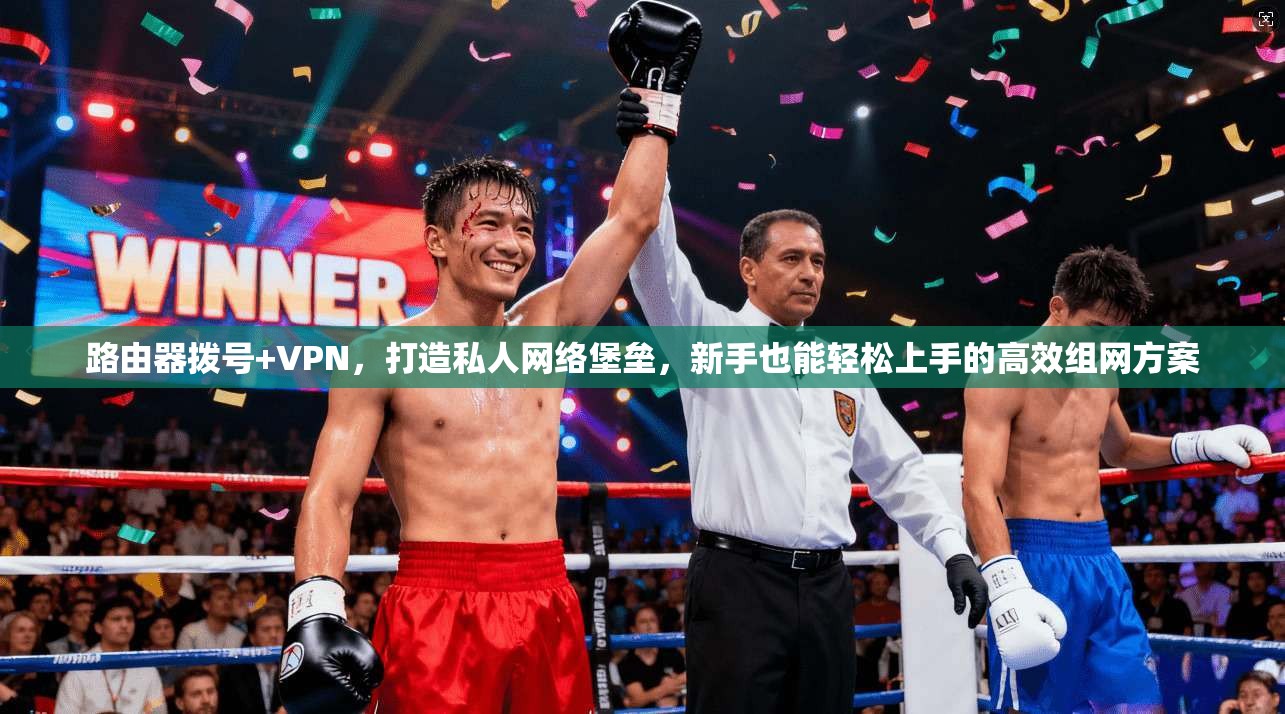路由器拨号+VPN，打造私人网络堡垒，新手也能轻松上手的高效组网方案