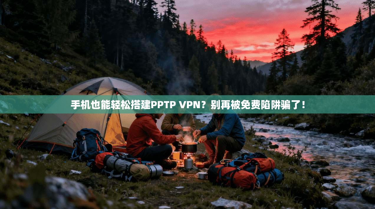 手机也能轻松搭建PPTP VPN？别再被免费陷阱骗了！