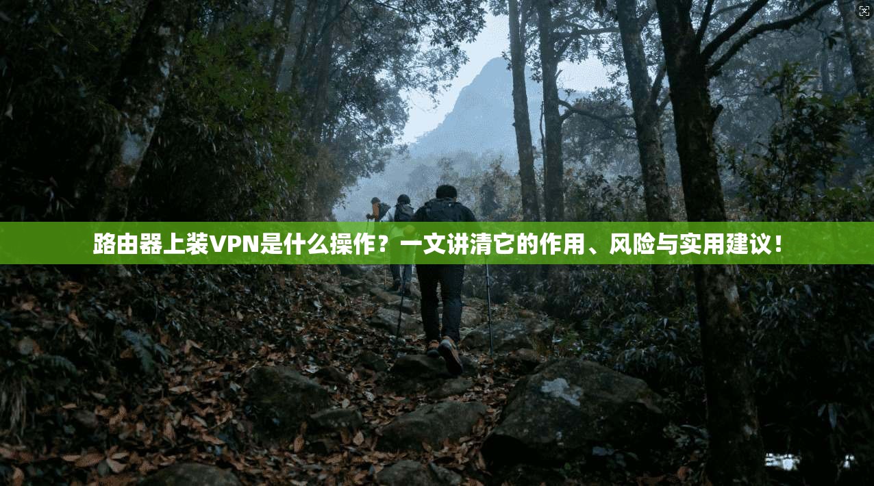 路由器上装VPN是什么操作？一文讲清它的作用、风险与实用建议！