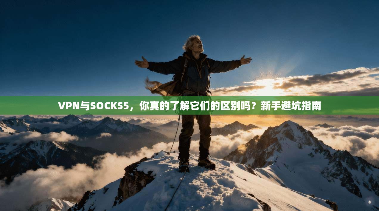 VPN与SOCKS5，你真的了解它们的区别吗？新手避坑指南