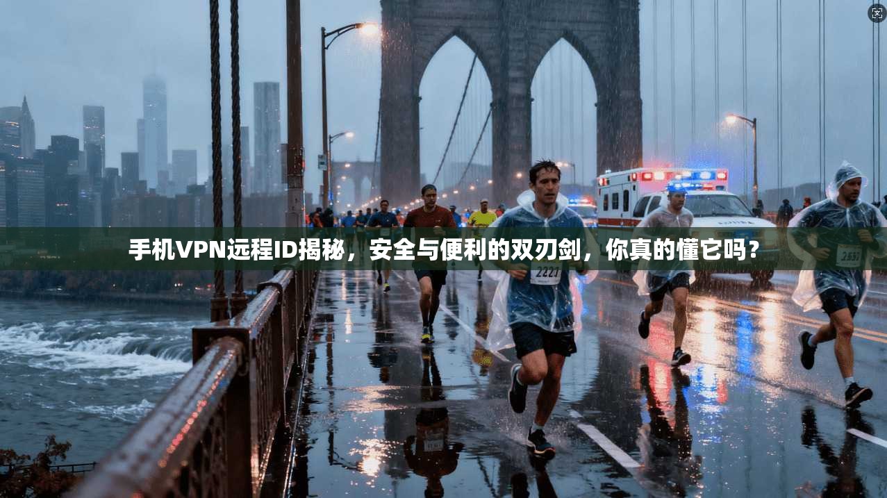 手机VPN远程ID揭秘，安全与便利的双刃剑，你真的懂它吗？