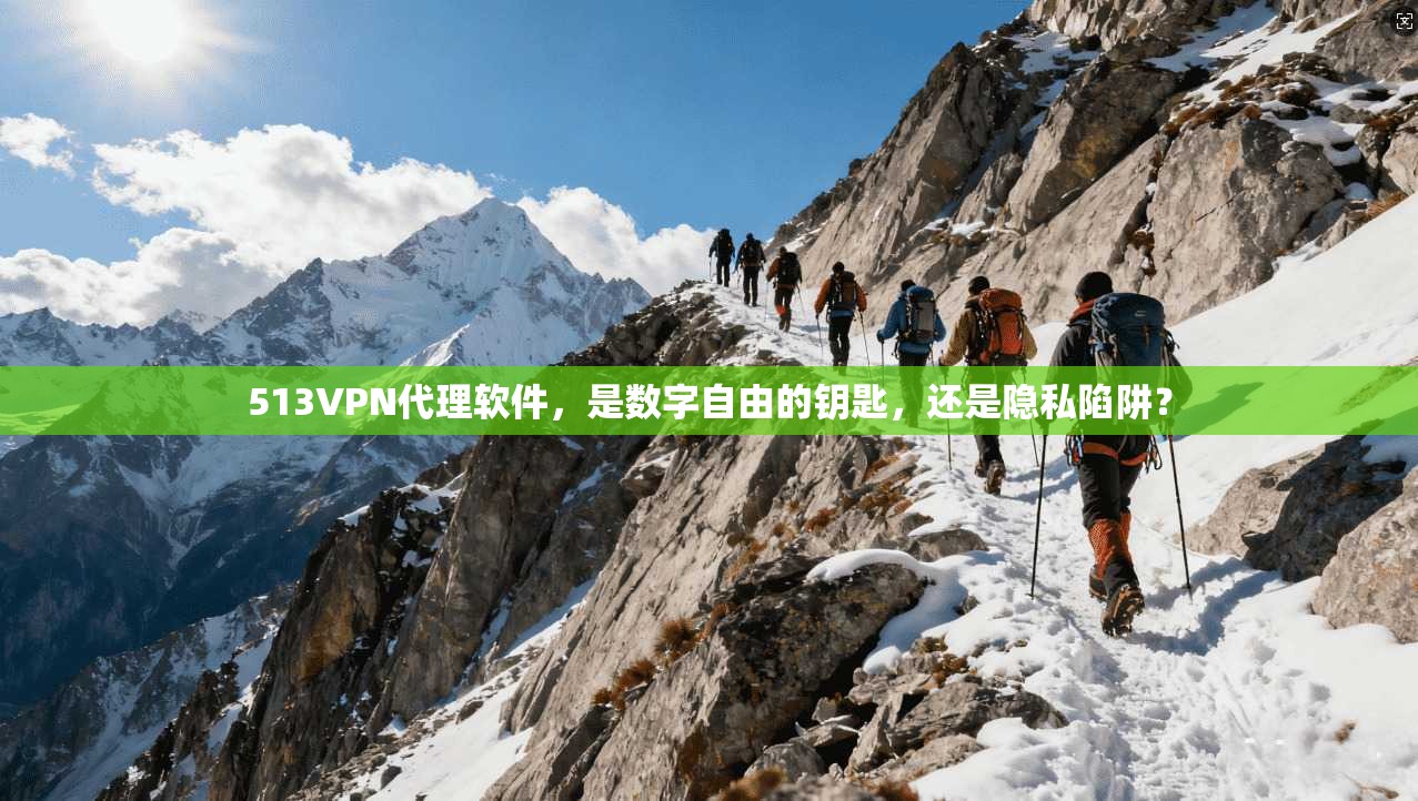 513VPN代理软件，是数字自由的钥匙，还是隐私陷阱？