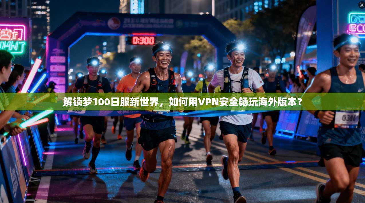 解锁梦100日服新世界，如何用VPN安全畅玩海外版本？