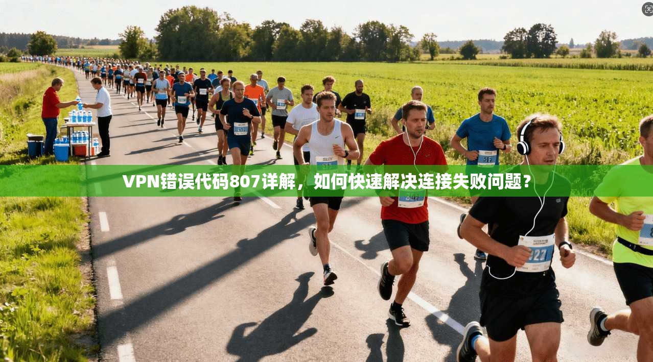 VPN错误代码807详解，如何快速解决连接失败问题？