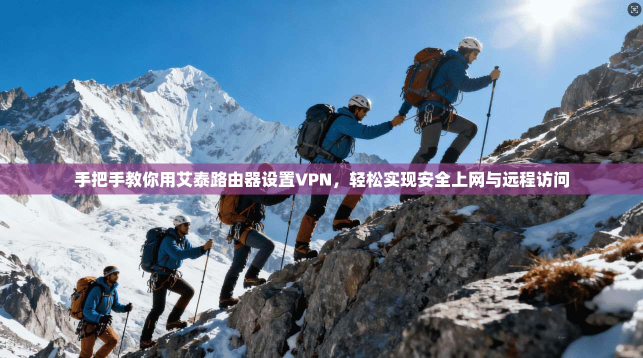 手把手教你用艾泰路由器设置VPN，轻松实现安全上网与远程访问