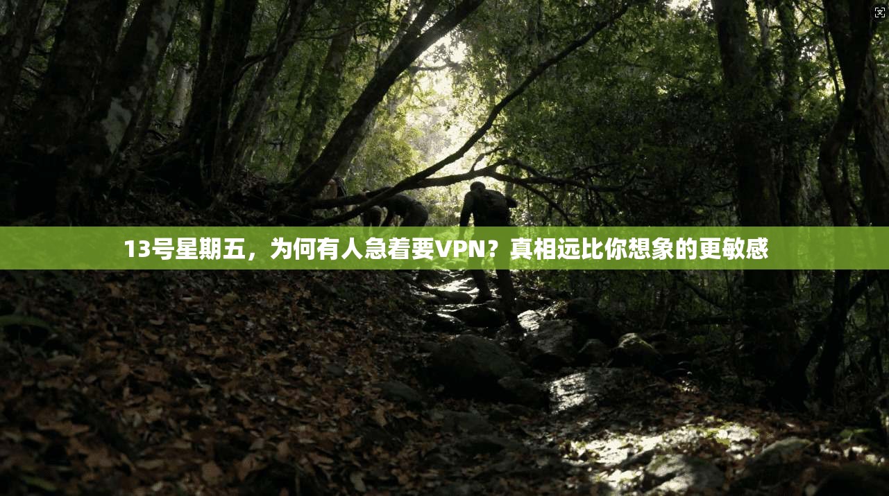 13号星期五,为何有人急着要VPN?真相远比你想象的更敏感