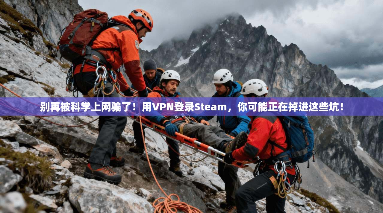 别再被科学上网骗了！用VPN登录Steam，你可能正在掉进这些坑！
