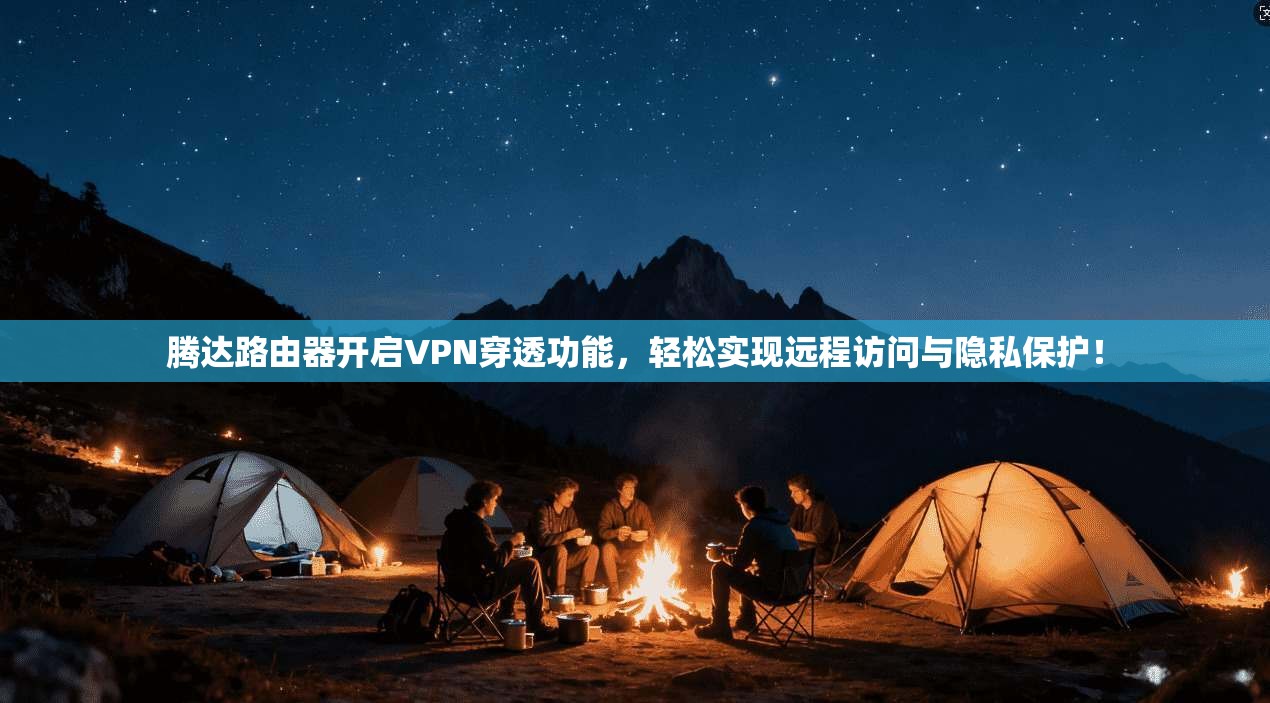 腾达路由器开启VPN穿透功能，轻松实现远程访问与隐私保护！