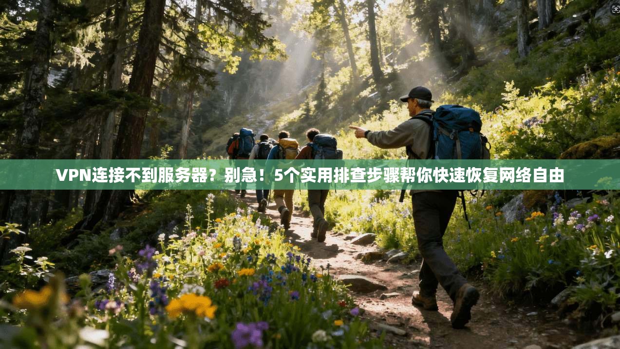 VPN连接不到服务器？别急！5个实用排查步骤帮你快速恢复网络自由