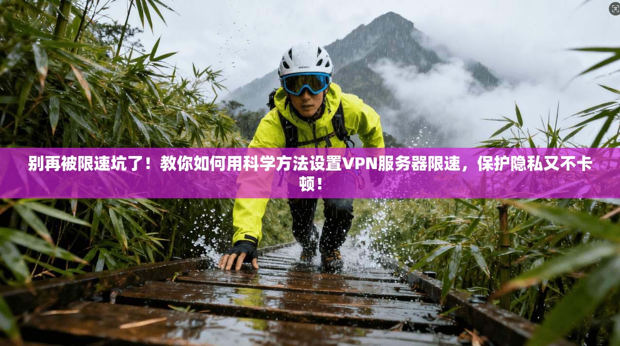 别再被限速坑了！教你如何用科学方法设置VPN服务器限速，保护隐私又不卡顿！