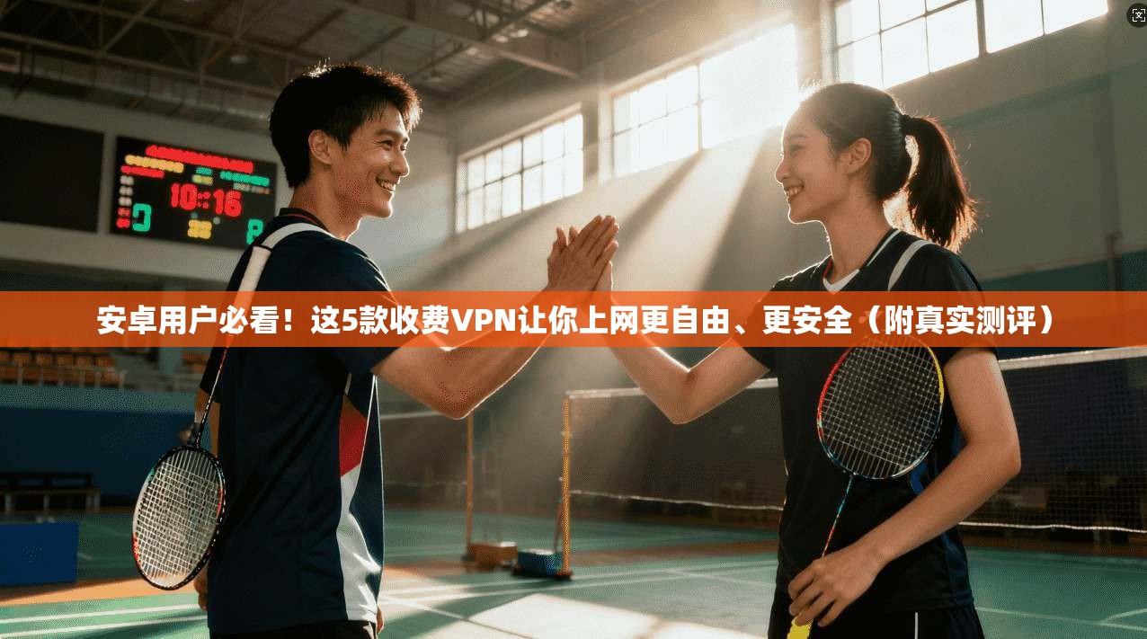 安卓用户必看！这5款收费VPN让你上网更自由、更安全（附真实测评）