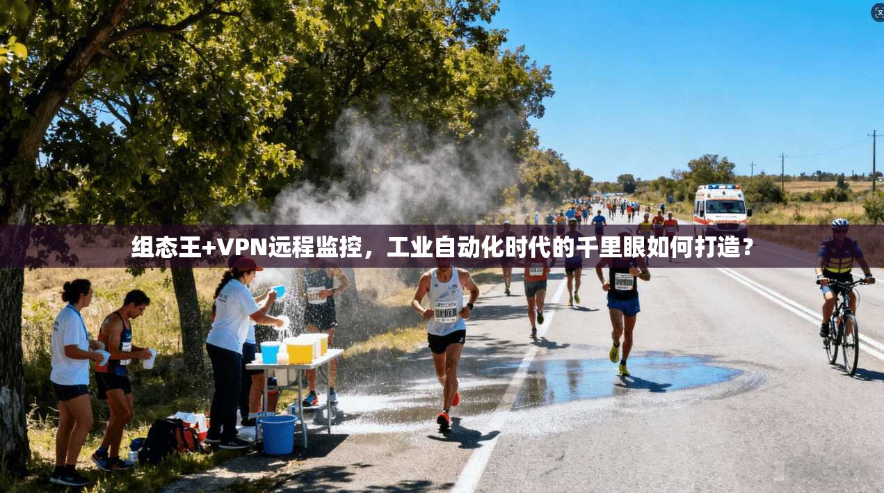 组态王+VPN远程监控，工业自动化时代的千里眼如何打造？