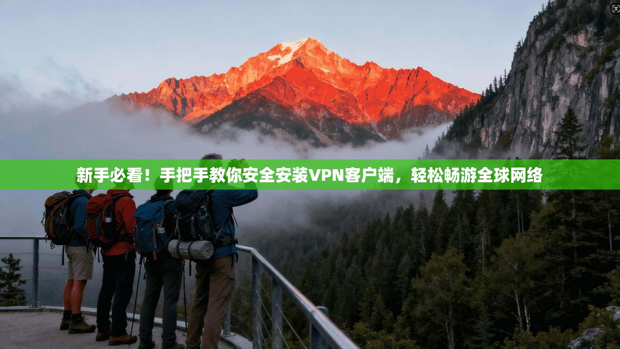 新手必看！手把手教你安全安装VPN客户端，轻松畅游全球网络