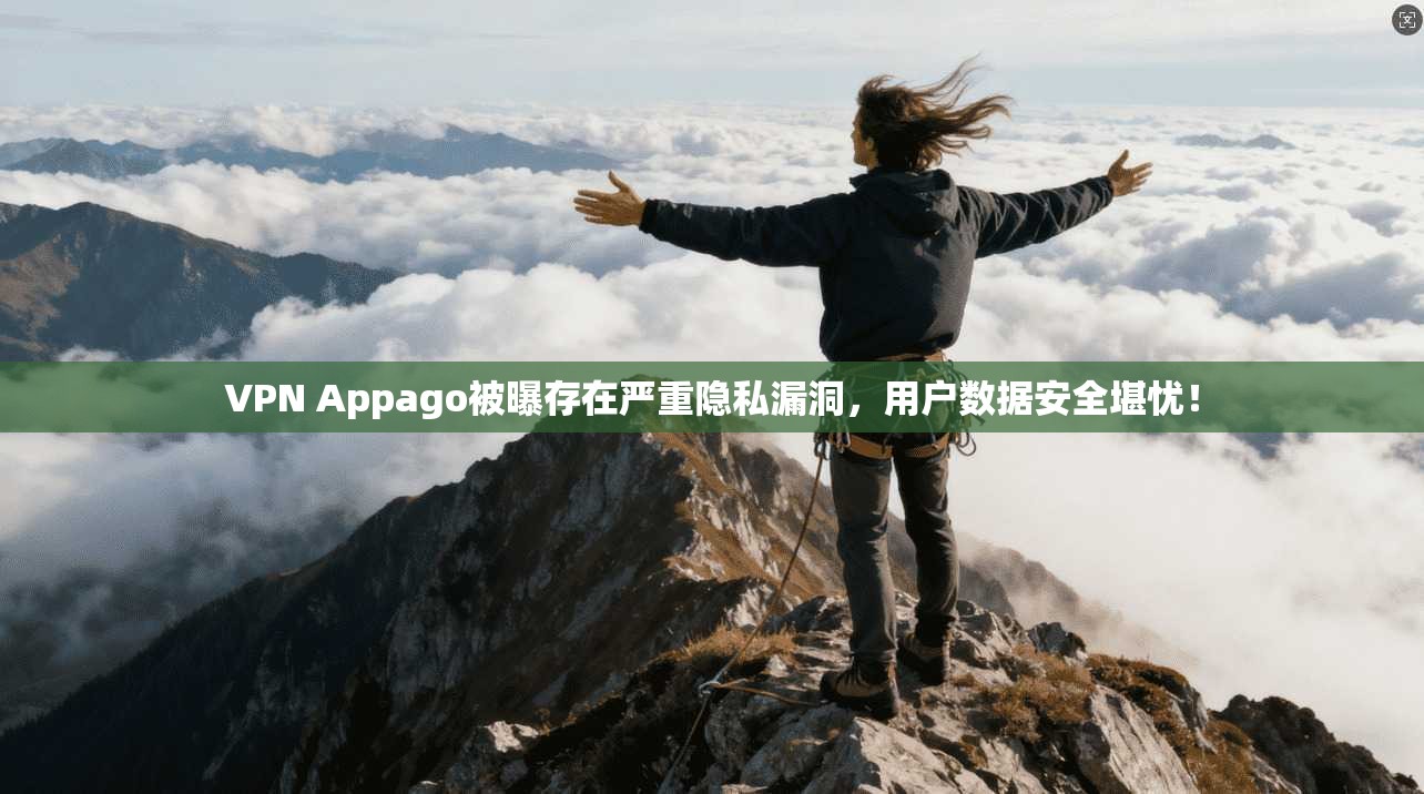 VPN Appago被曝存在严重隐私漏洞,用户数据安全堪忧!