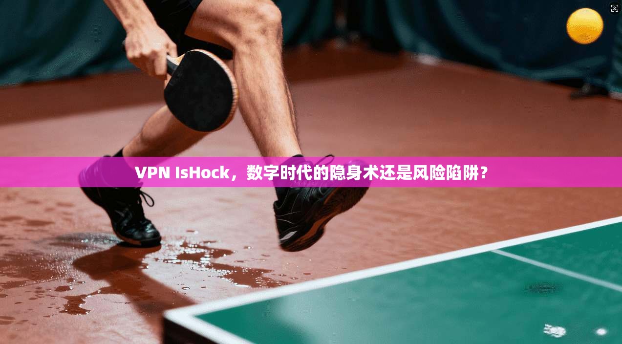 VPN IsHock，数字时代的隐身术还是风险陷阱？
