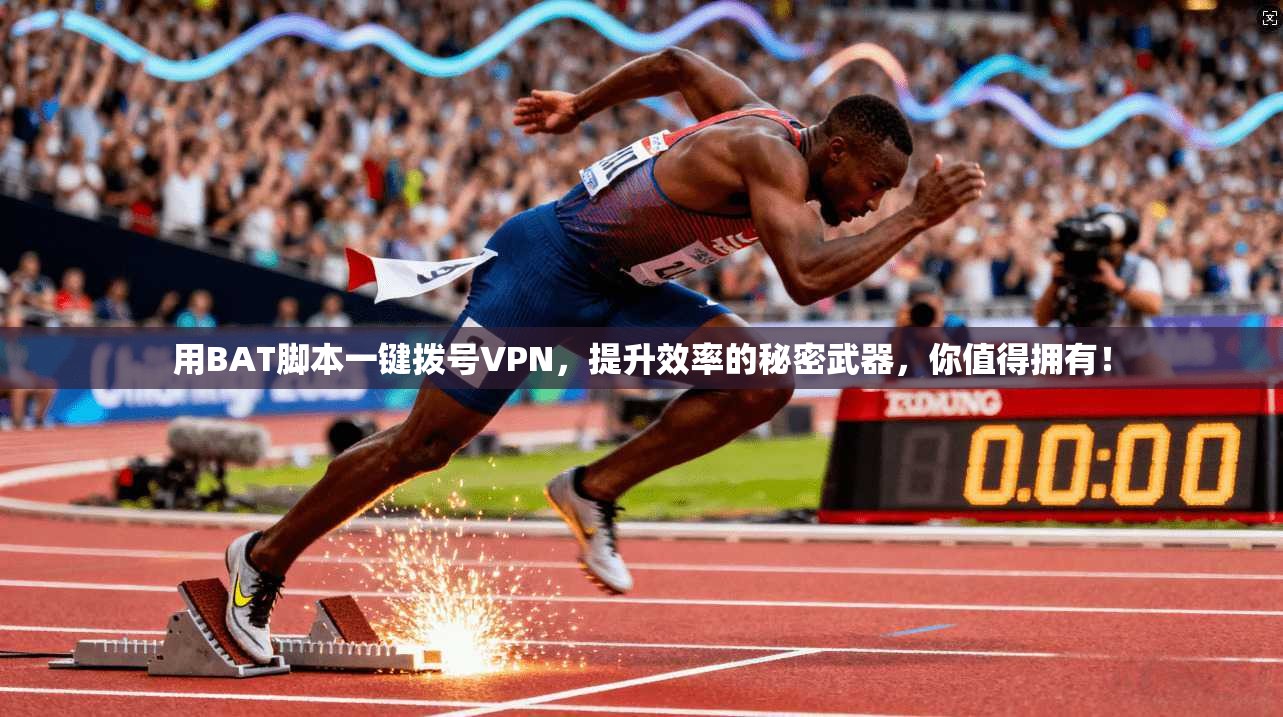 用BAT脚本一键拨号VPN，提升效率的秘密武器，你值得拥有！