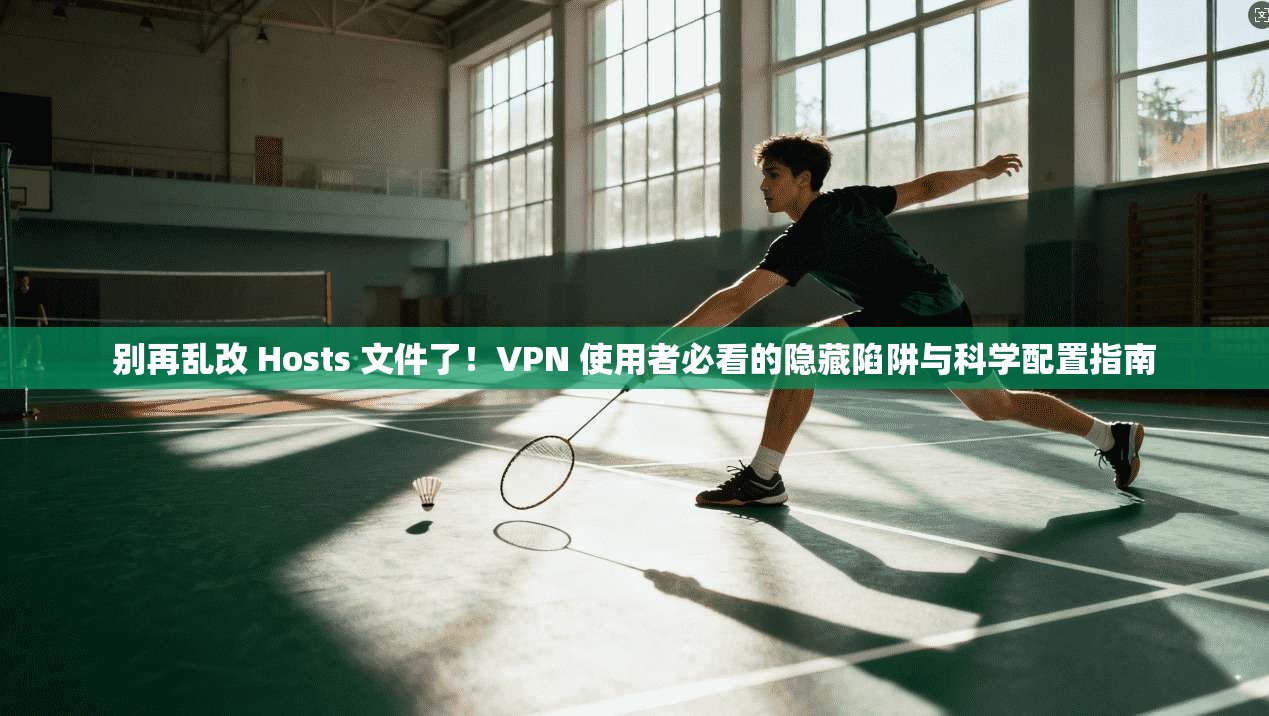 别再乱改 Hosts 文件了！VPN 使用者必看的隐藏陷阱与科学配置指南