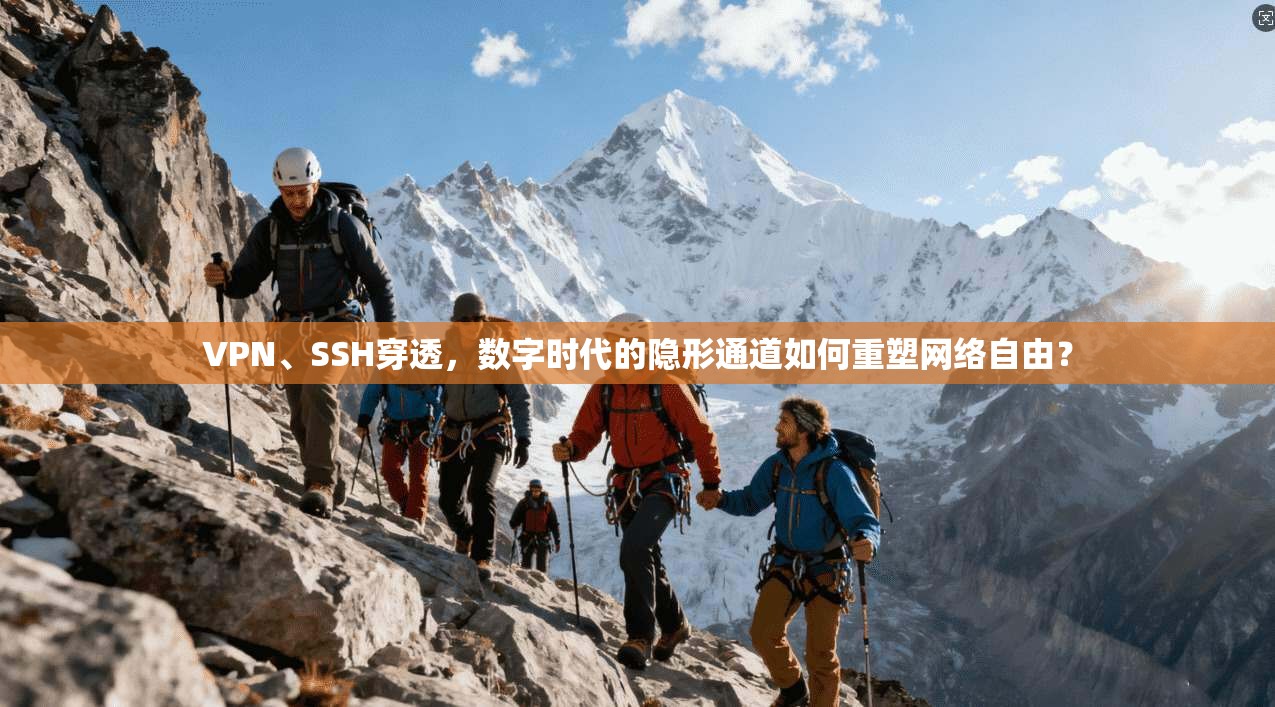 VPN、SSH穿透，数字时代的隐形通道如何重塑网络自由？
