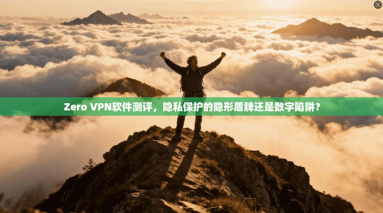Zero VPN软件测评，隐私保护的隐形盾牌还是数字陷阱？