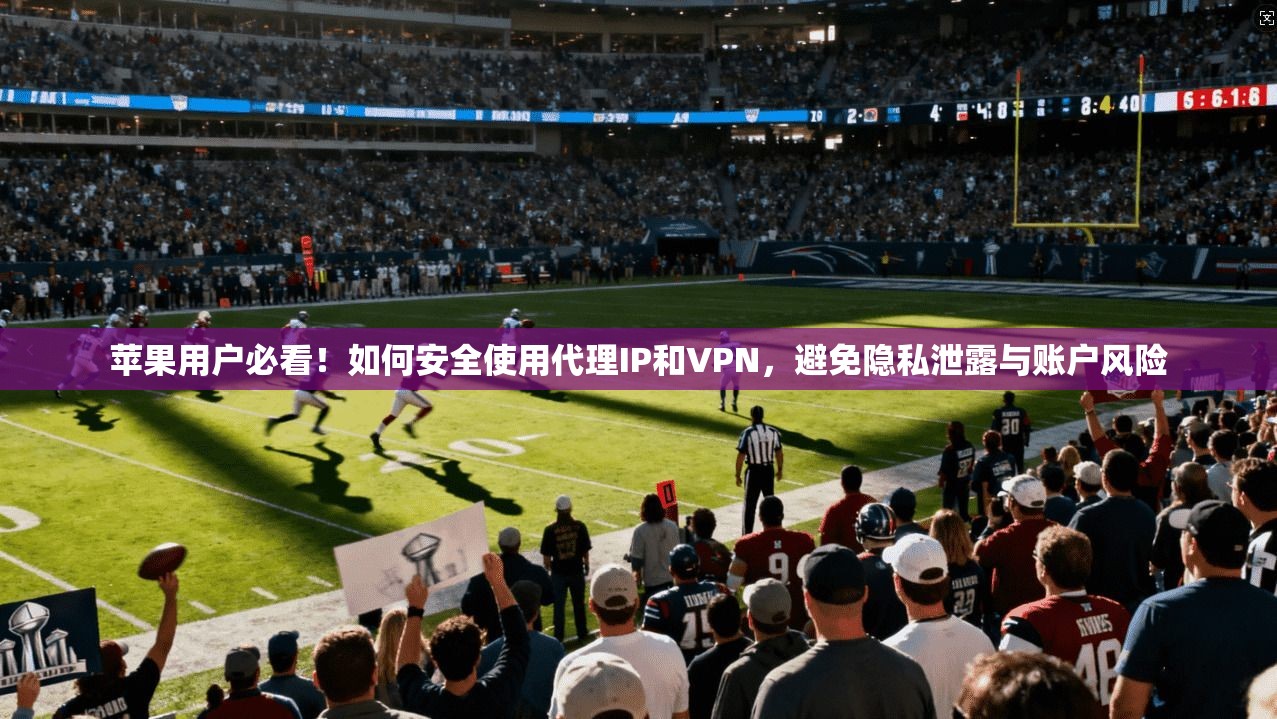 苹果用户必看！如何安全使用代理IP和VPN，避免隐私泄露与账户风险
