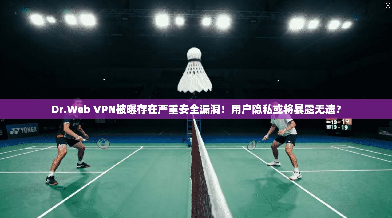 Dr.Web VPN被曝存在严重安全漏洞!用户隐私或将暴露无遗?