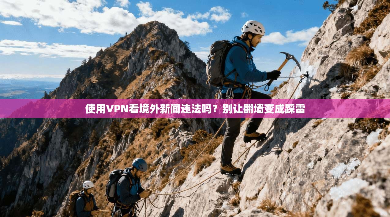 使用VPN看境外新闻违法吗？别让翻墙变成踩雷