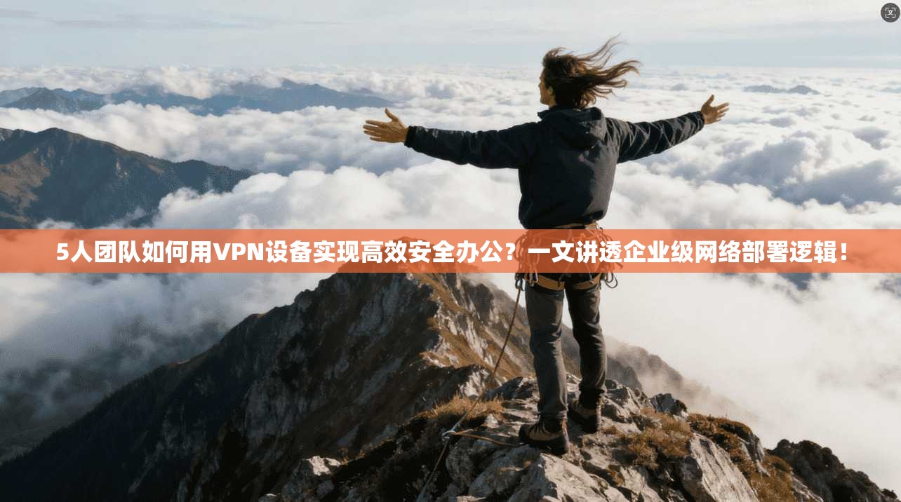 5人团队如何用VPN设备实现高效安全办公?一文讲透企业级网络部署逻辑!