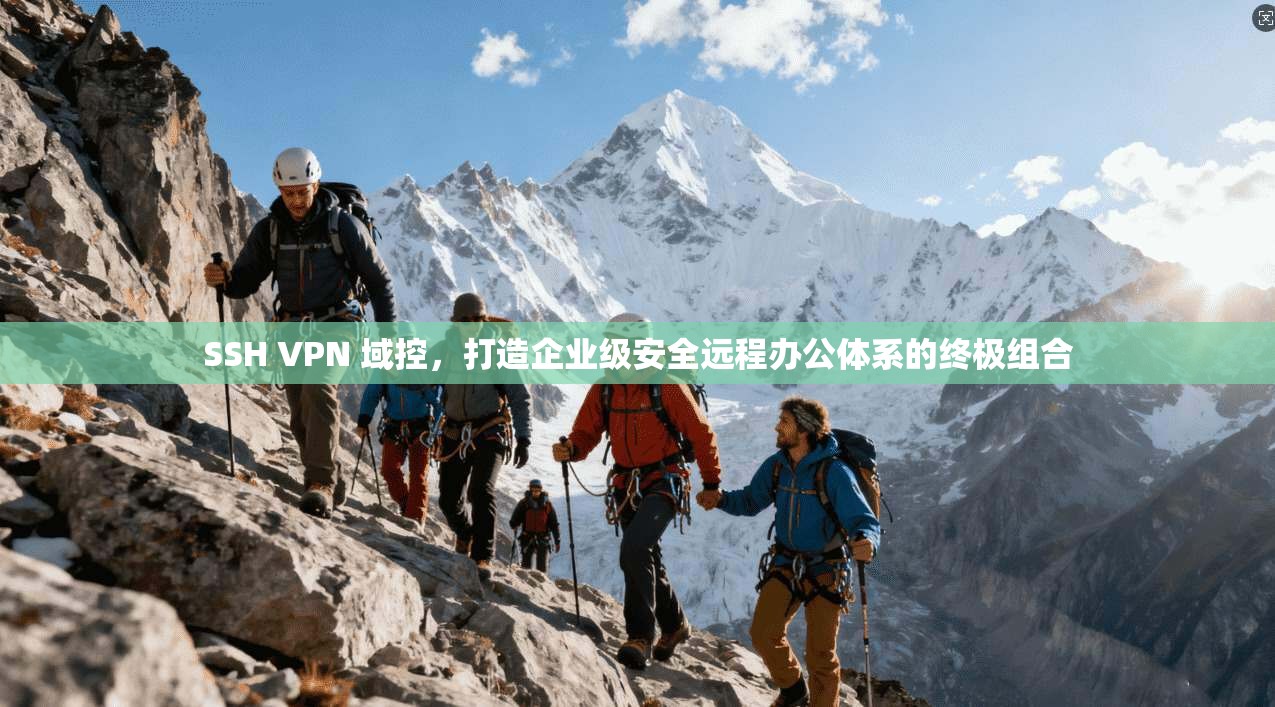 SSH VPN 域控,打造企业级安全远程办公体系的终极组合 SSH VPN 域控,打造企业级安全远程办公体系的终极组合
