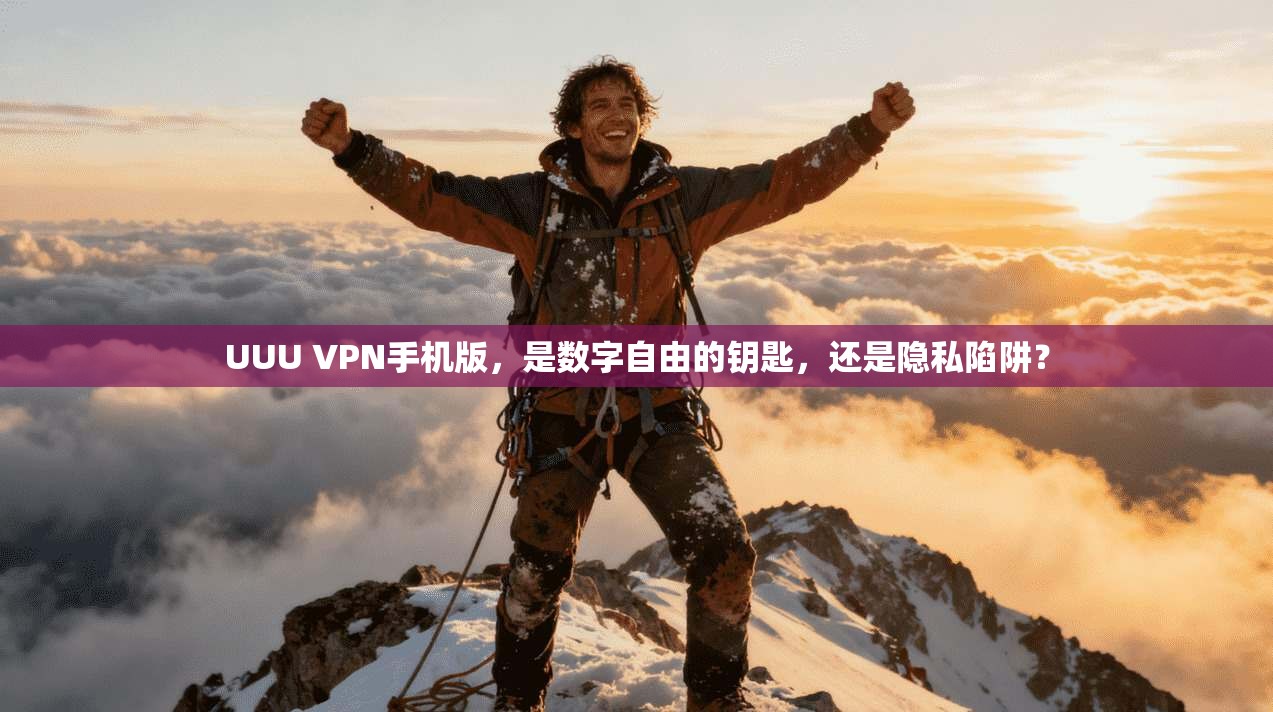 UUU VPN手机版，是数字自由的钥匙，还是隐私陷阱？