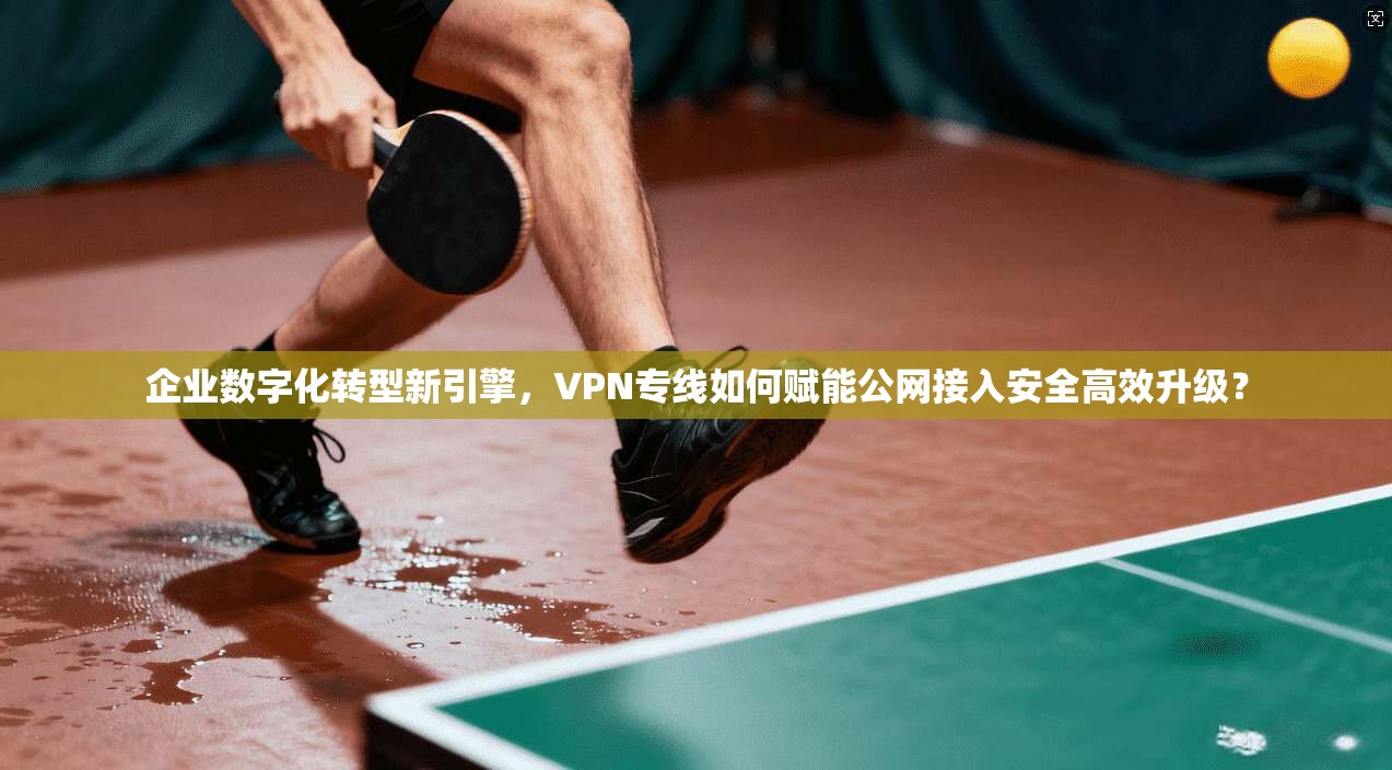 企业数字化转型新引擎，VPN专线如何赋能公网接入安全高效升级？