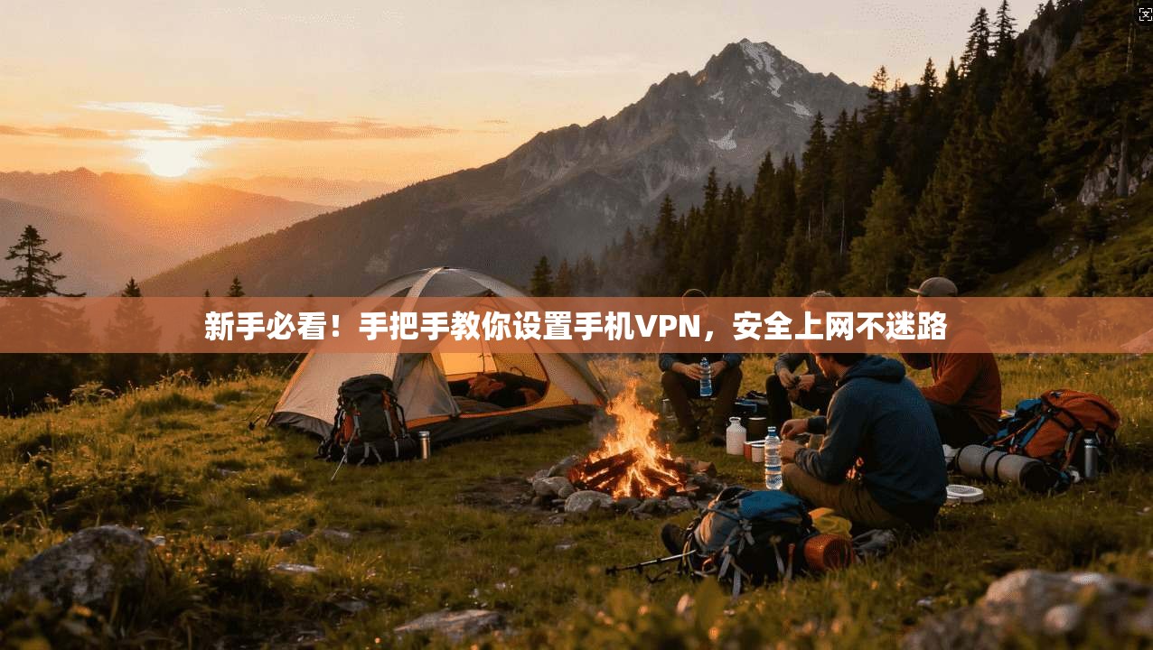 新手必看！手把手教你设置手机VPN，安全上网不迷路