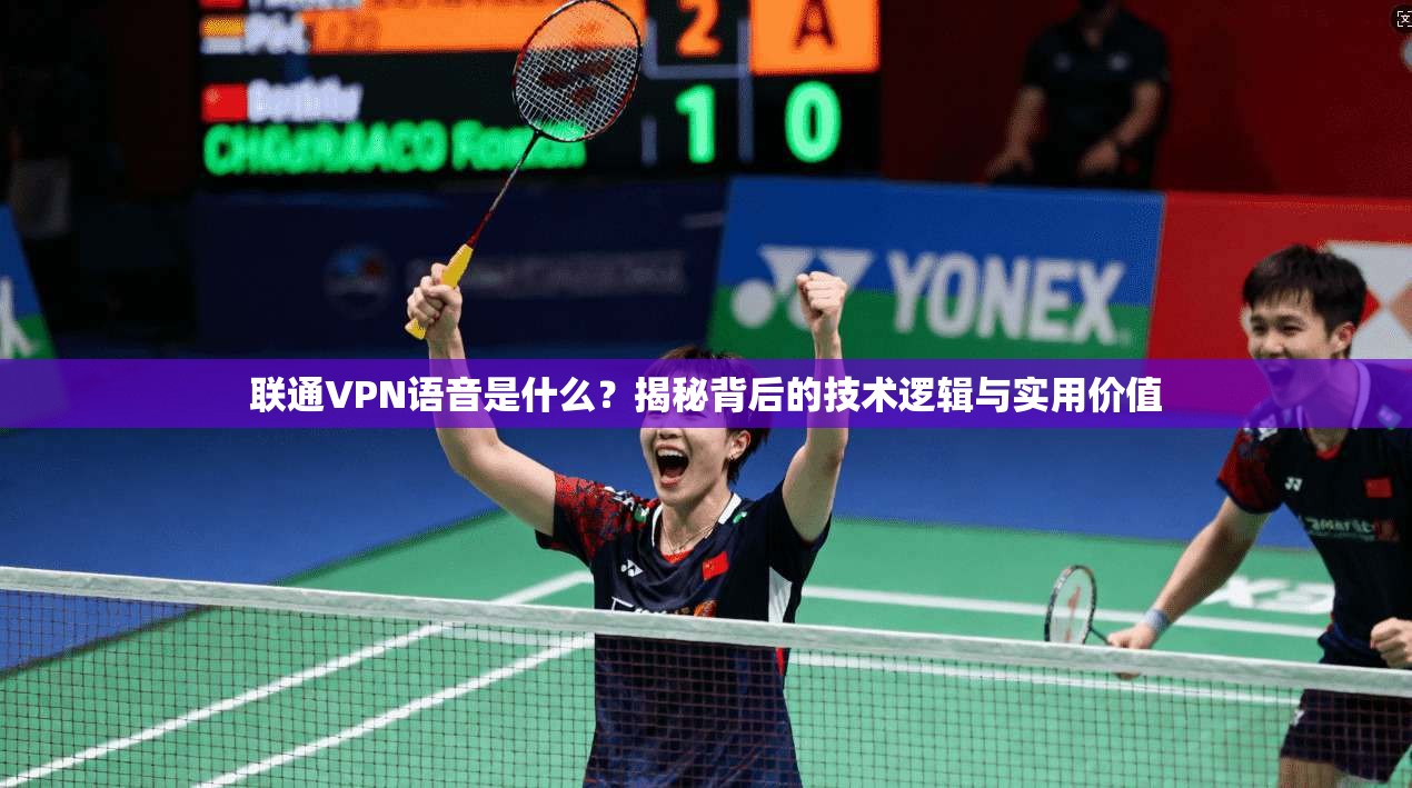 联通VPN语音是什么？揭秘背后的技术逻辑与实用价值