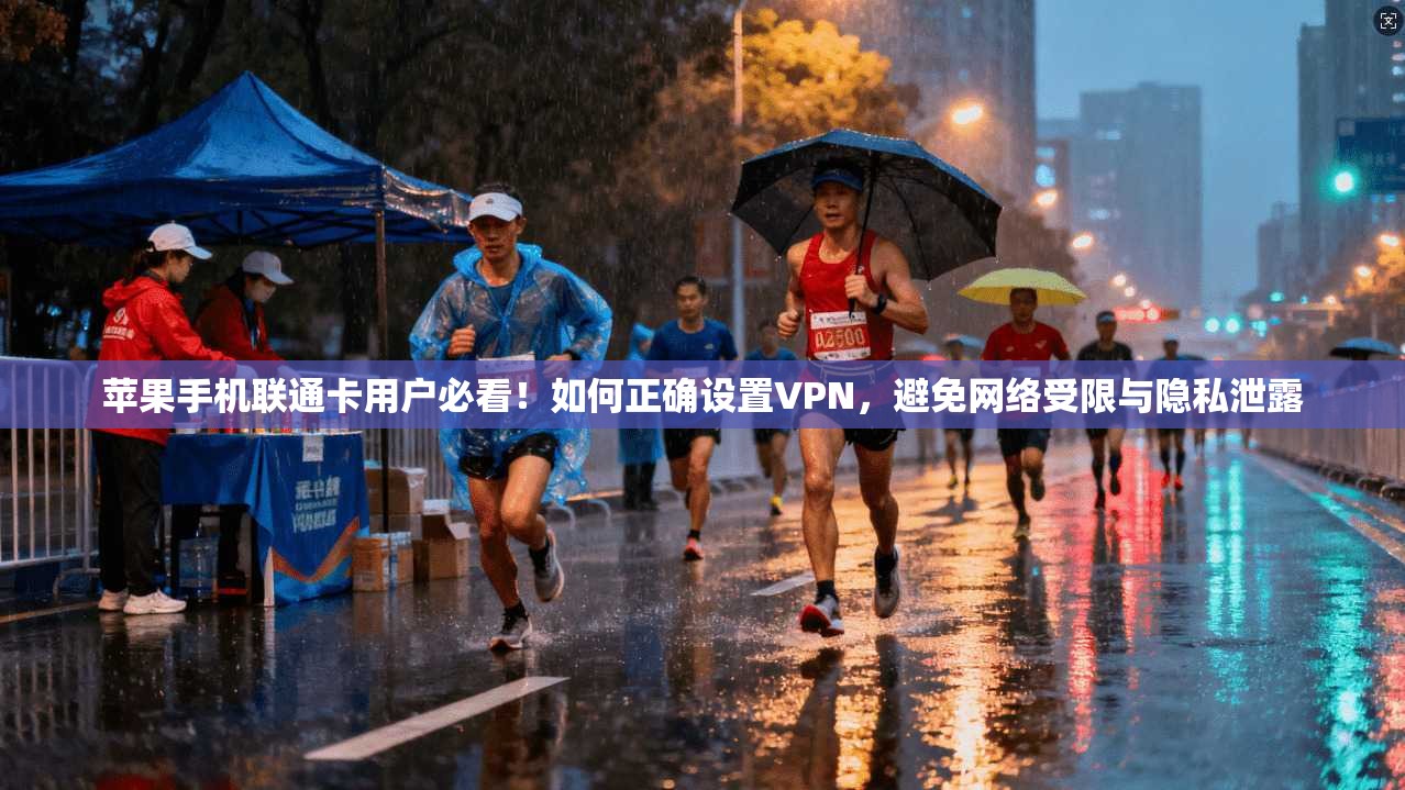 苹果手机联通卡用户必看！如何正确设置VPN，避免网络受限与隐私泄露