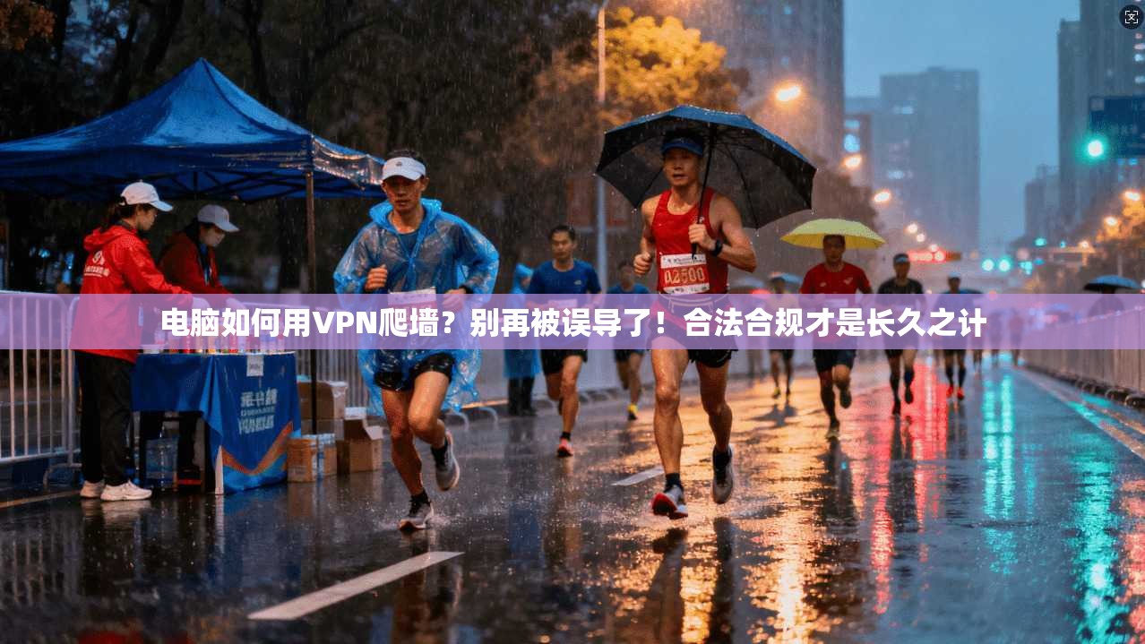 电脑如何用VPN爬墙？别再被误导了！合法合规才是长久之计