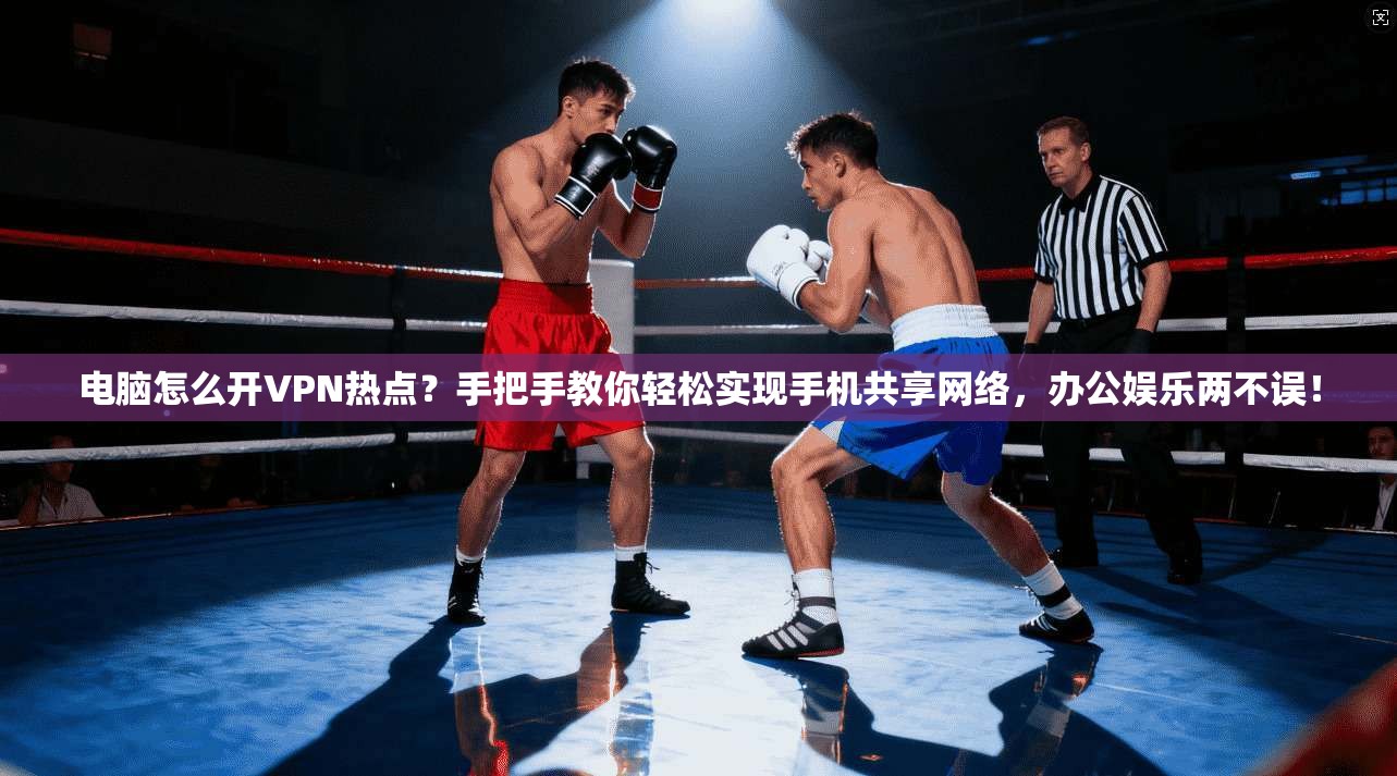 电脑怎么开VPN热点?手把手教你轻松实现手机共享网络,办公娱乐两不误!