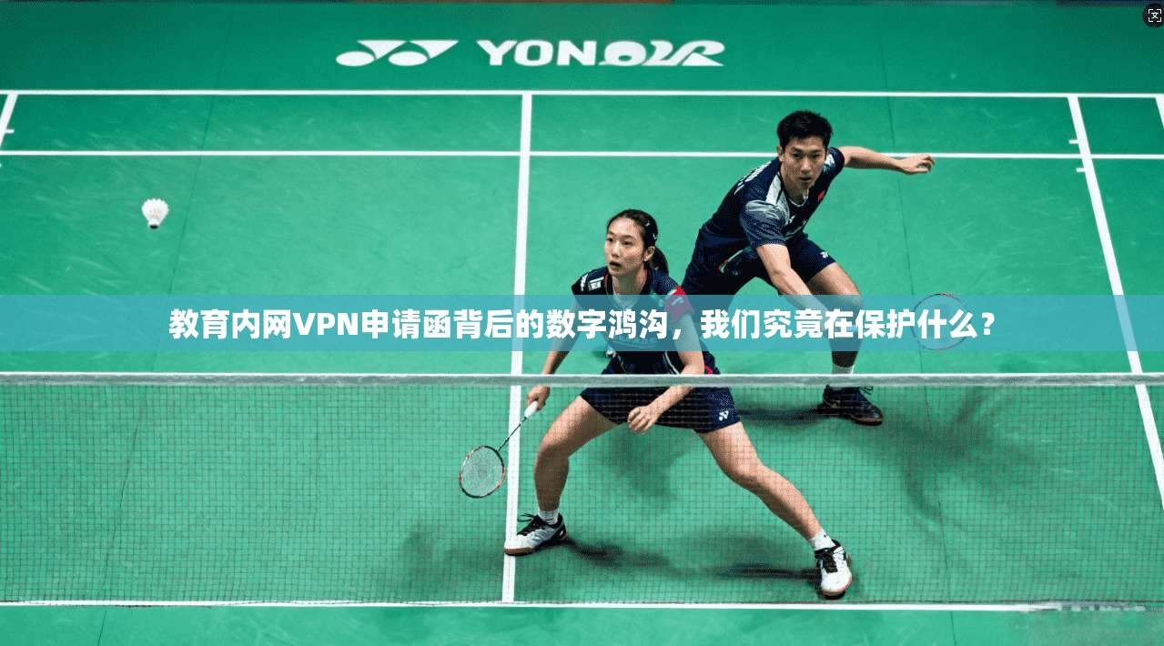 教育内网VPN申请函背后的数字鸿沟，我们究竟在保护什么？