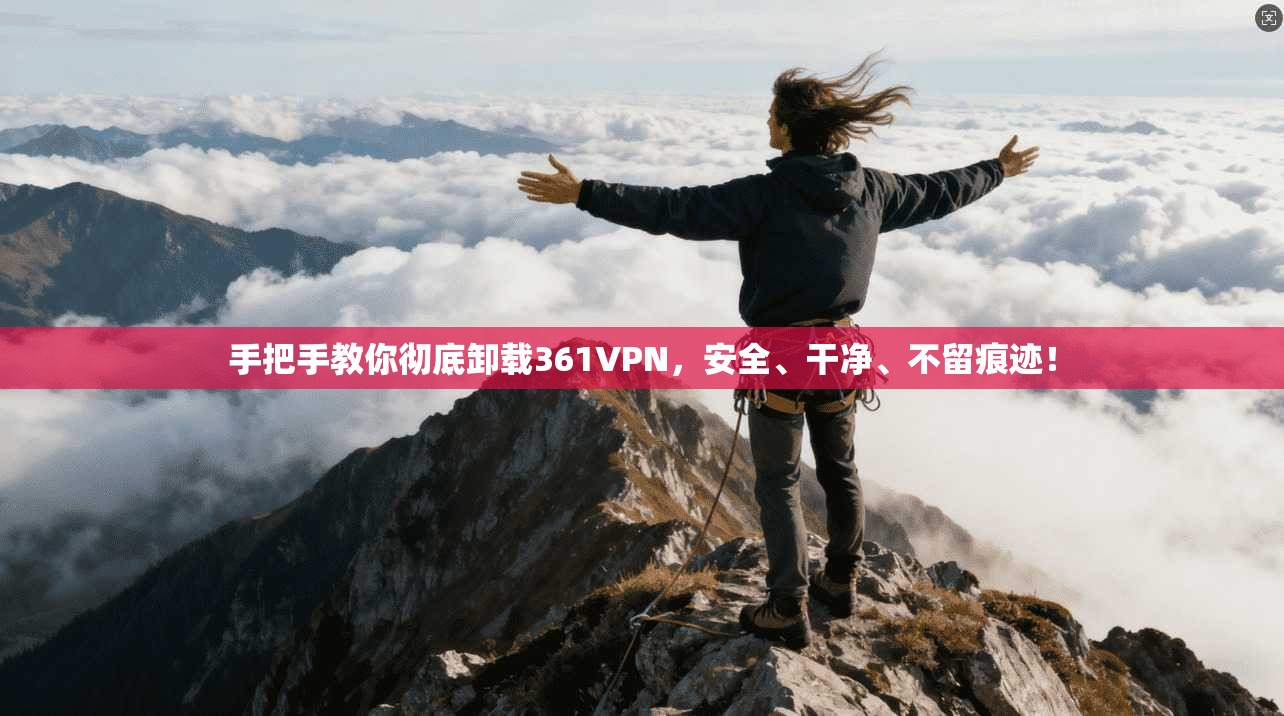 手把手教你彻底卸载361VPN，安全、干净、不留痕迹！