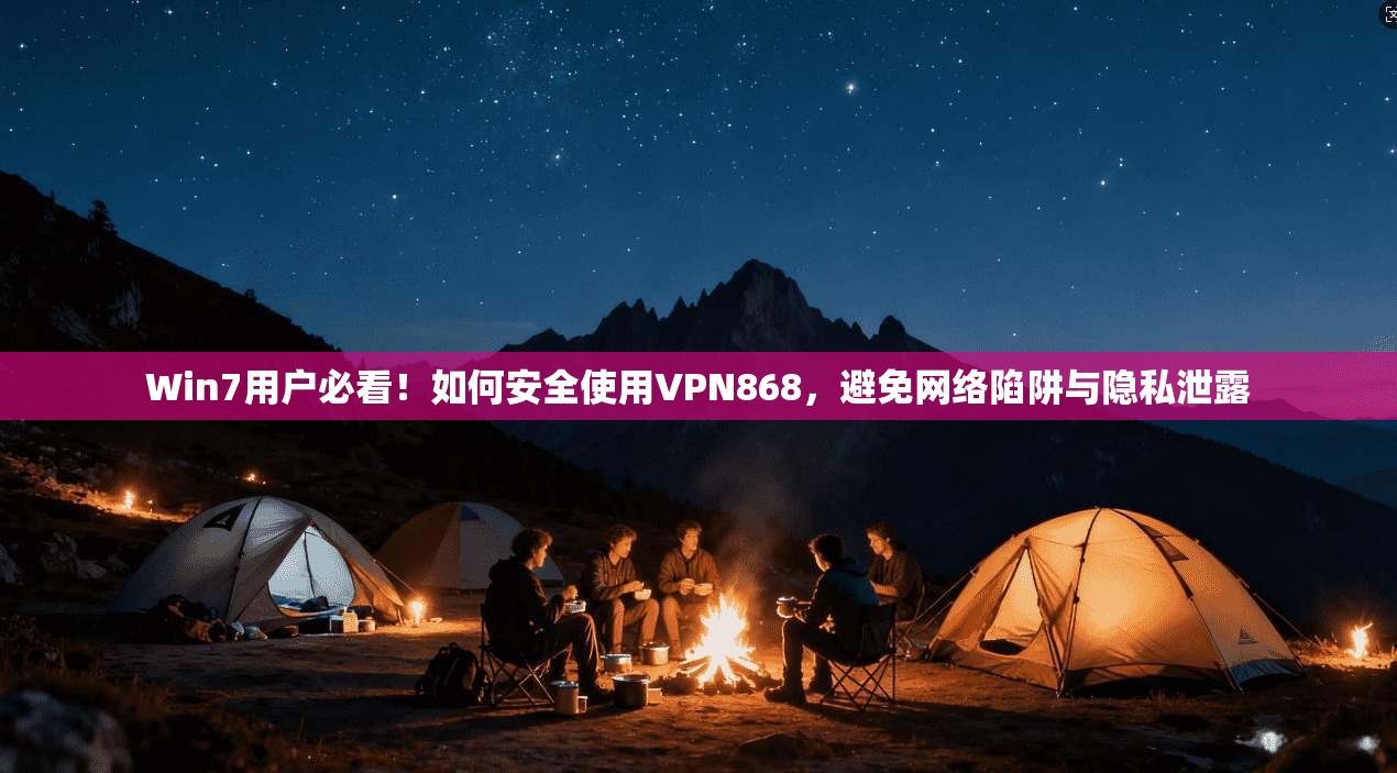 Win7用户必看！如何安全使用VPN868，避免网络陷阱与隐私泄露