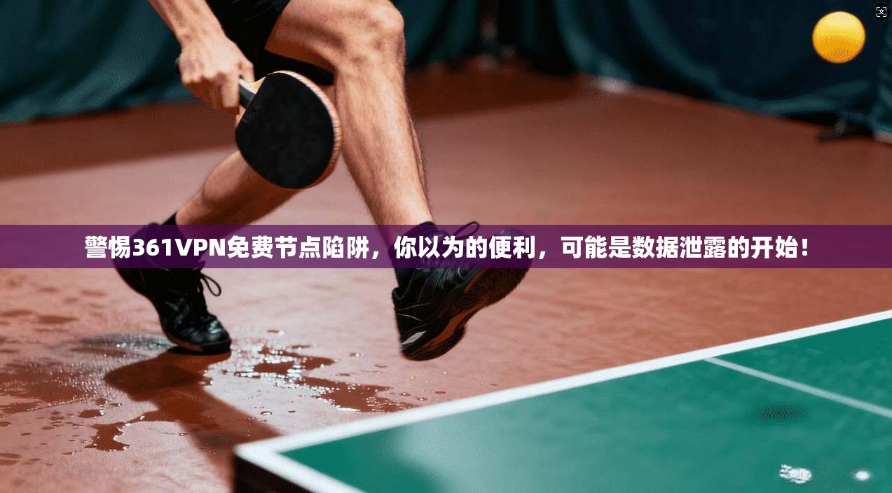 警惕361VPN免费节点陷阱,你以为的便利,可能是数据泄露的开始!