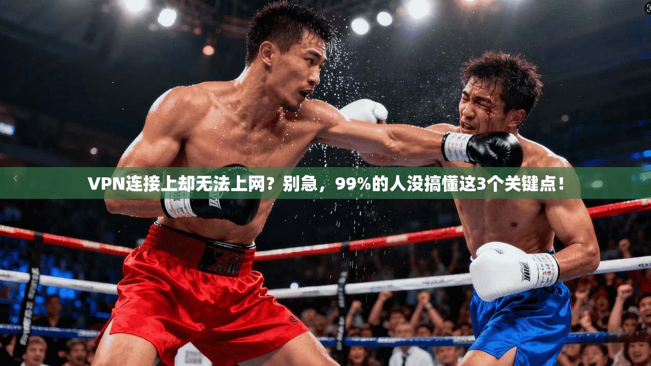 VPN连接上却无法上网?别急,99%的人没搞懂这3个关键点!