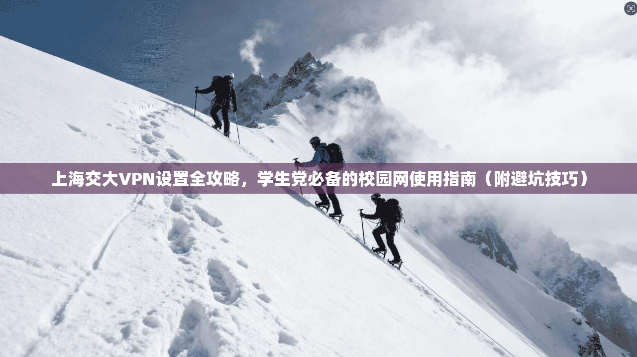 上海交大VPN设置全攻略,学生党必备的校园网使用指南(附避坑技巧)
