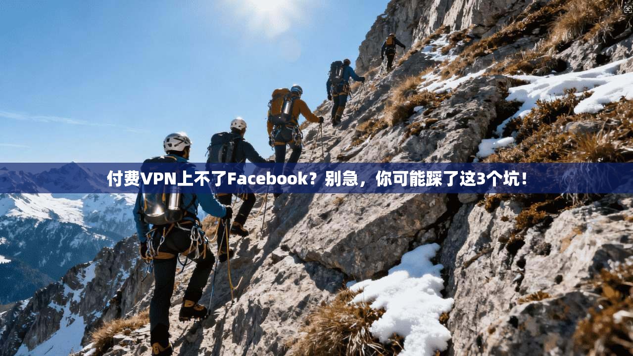 付费VPN上不了Facebook?别急,你可能踩了这3个坑!