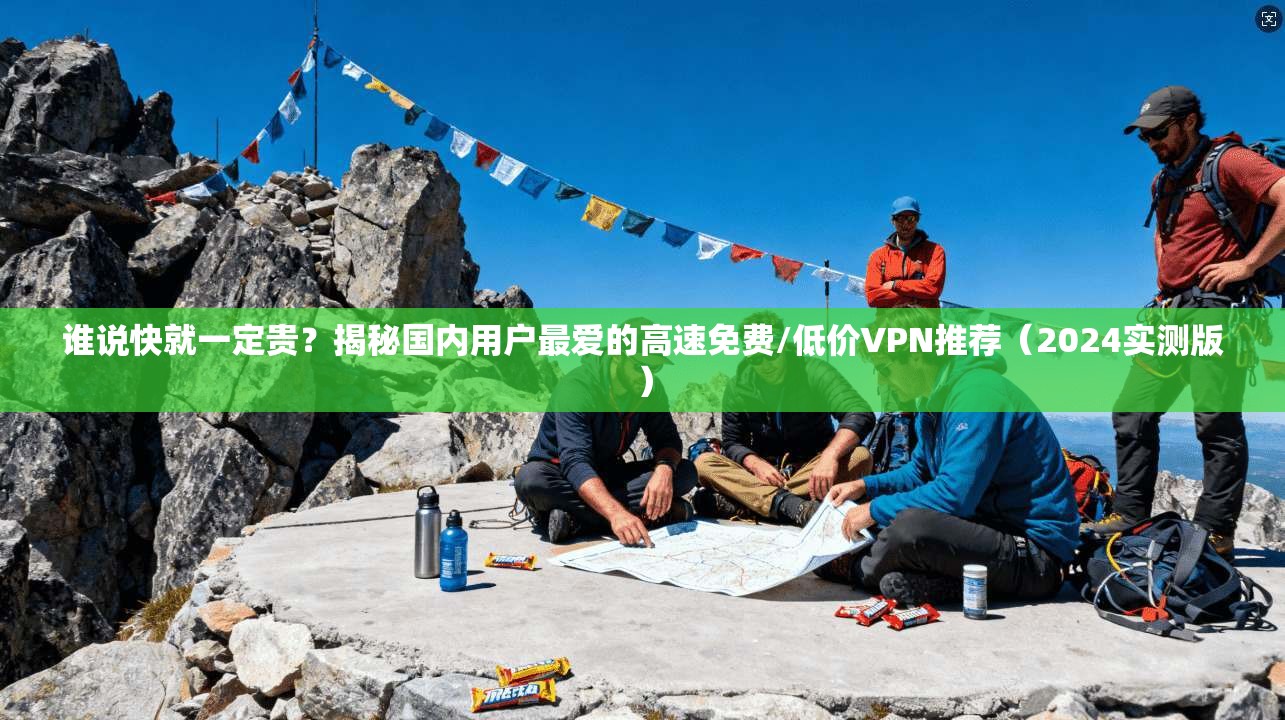 谁说快就一定贵？揭秘国内用户最爱的高速免费/低价VPN推荐（2024实测版）