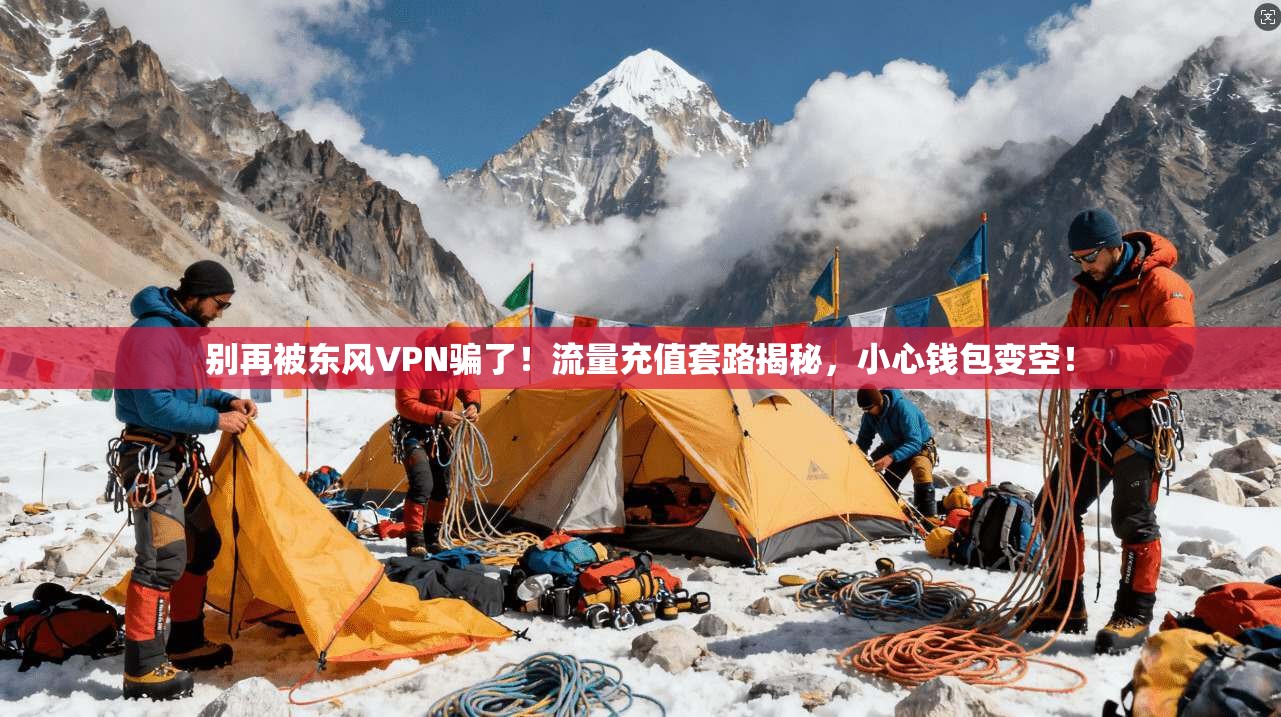 别再被东风VPN骗了！流量充值套路揭秘，小心钱包变空！